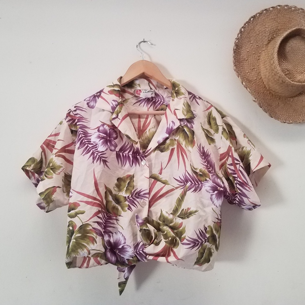 Hawaiian Crop Top